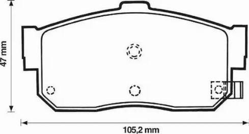 Stop 572376S - Brake Pad Set, disc brake autospares.lv