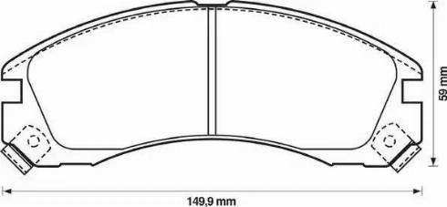 Stop 572370S - Brake Pad Set, disc brake autospares.lv