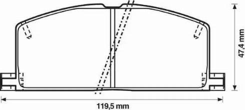 Stop 572255S - Brake Pad Set, disc brake autospares.lv