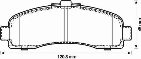 Stop 572257S - Brake Pad Set, disc brake autospares.lv