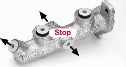 Stop 131424S - Brake Master Cylinder autospares.lv