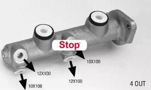 Stop 131477S - Brake Master Cylinder autospares.lv