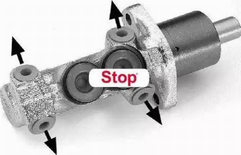 Stop 131823S - Brake Master Cylinder autospares.lv