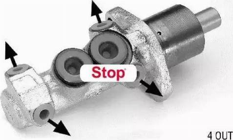 Stop 131822S - Brake Master Cylinder autospares.lv
