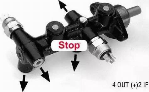 Stop 131709S - Brake Master Cylinder autospares.lv