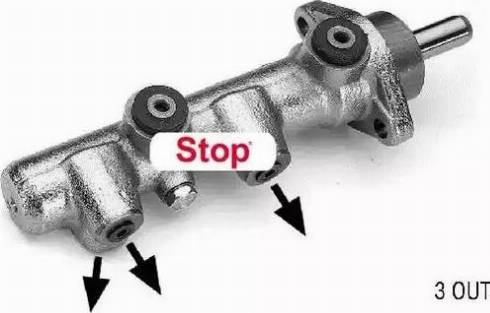 Stop 132880S - Brake Master Cylinder autospares.lv