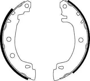 Stop 362320S - Brake Shoe Set autospares.lv