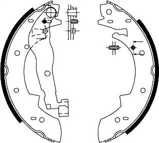 Stop 362248S - Brake Shoe Set autospares.lv