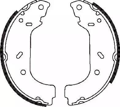 Stop 362285S - Brake Shoe Set autospares.lv