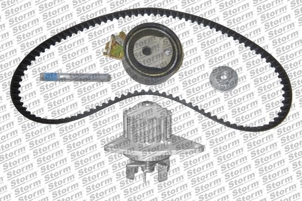 Storm 904463KP - Water Pump & Timing Belt Set autospares.lv