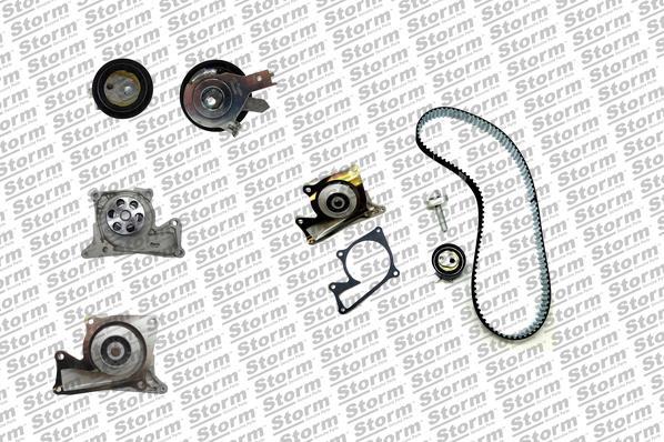 Storm 5550886KP - Water Pump & Timing Belt Set autospares.lv