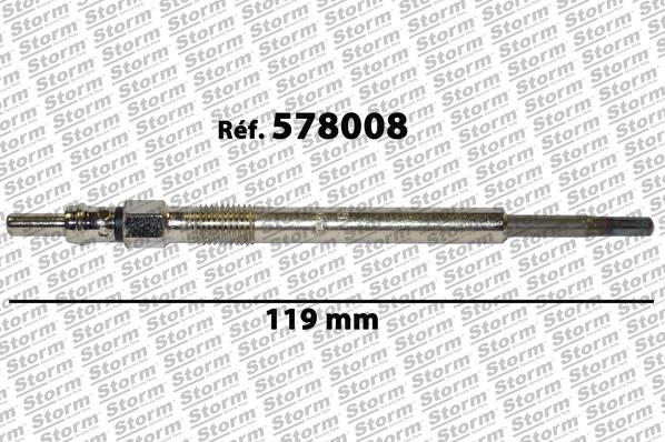 Storm 578008 - Glow Plug autospares.lv