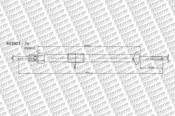 Storm 603001 - Glow Plug autospares.lv