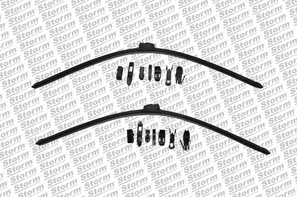 Storm 1000801 - Wiper Blade autospares.lv