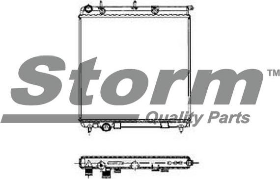 Storm F0213CI - Rod / Strut, stabiliser autospares.lv