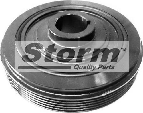 Storm F2848 - Belt Pulley, crankshaft autospares.lv