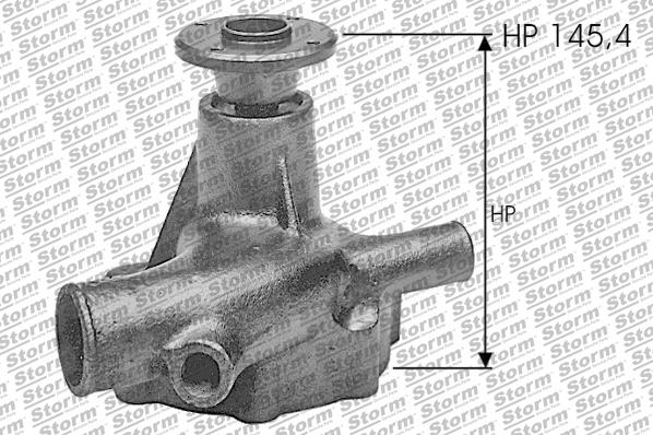 Storm PA12153 - Water Pump autospares.lv