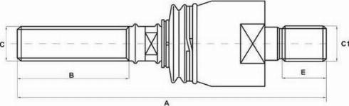 S-TR 11A119 - Repair Kit, inner tie rod autospares.lv