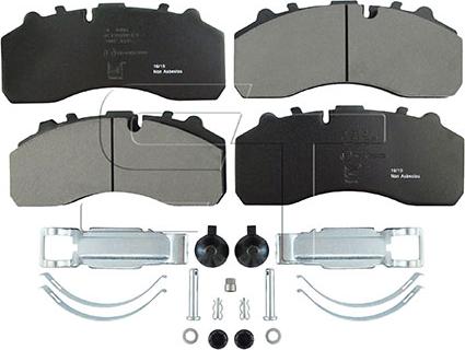 ST-Templin 03.120.8700.121 - Brake Pad Set, disc brake autospares.lv