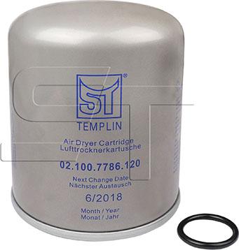 ST-Templin 02.100.7786.120 - Air Dryer Cartridge, compressed-air system autospares.lv