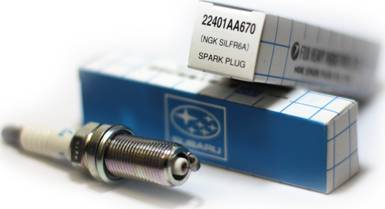 Subaru 22401AA670 - Spark plug & high tension cord: 04 pcs. autospares.lv