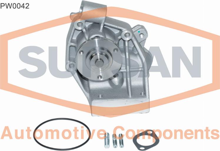 SUPSAN PW0042 - Water Pump autospares.lv