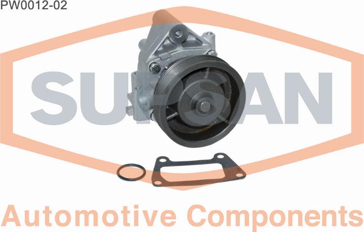 SUPSAN PW0012-02 - Water Pump autospares.lv