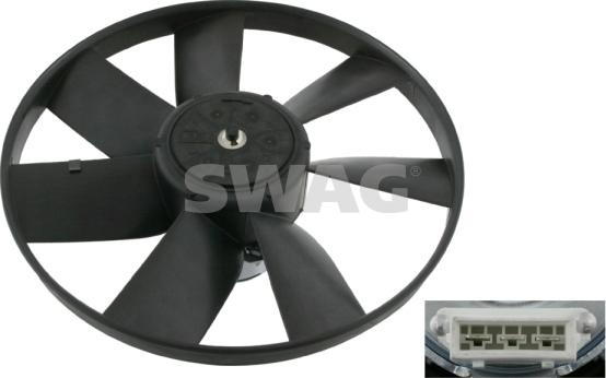 Swag 99 90 6993 - Fan, radiator autospares.lv