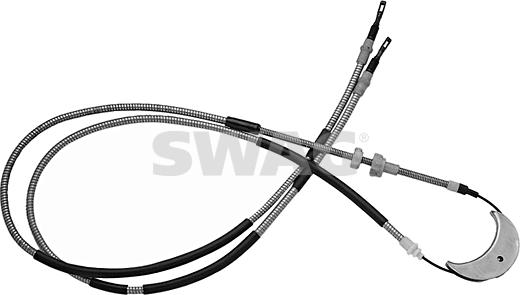 Swag 99 90 6168 - Cable, parking brake autospares.lv