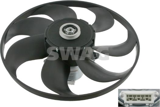 Swag 99 91 4848 - Fan, radiator autospares.lv