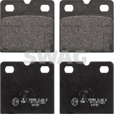 Swag 99 11 6087 - Brake Pad Set, disc parking brake autospares.lv