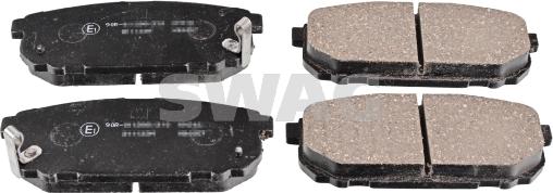 Swag 91 91 6524 - Brake Pad Set, disc brake autospares.lv