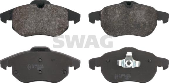 Swag 40 91 6492 - Brake Pad Set, disc brake autospares.lv