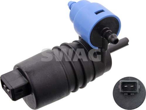 Swag 40 91 0275 - Water Pump, window cleaning autospares.lv