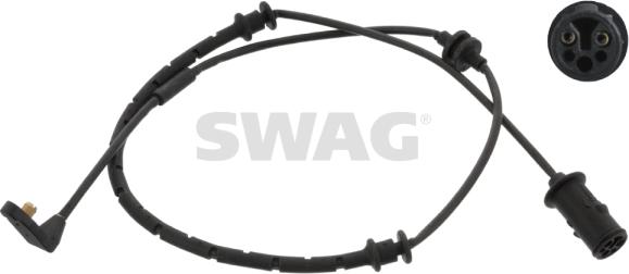 Swag 40 91 7489 - Warning Contact, brake pad wear autospares.lv