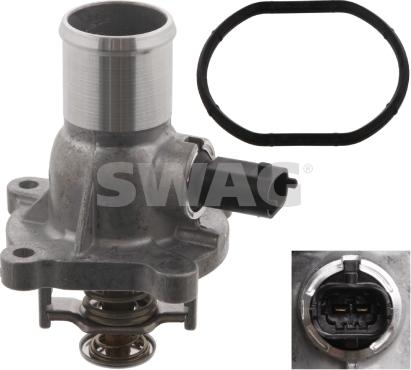 Swag 40 93 3683 - Coolant thermostat / housing autospares.lv