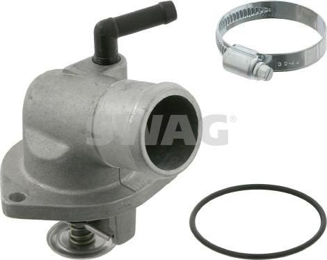 Swag 40 92 8349 - Coolant thermostat / housing autospares.lv