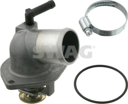 Swag 40 92 7869 - Coolant thermostat / housing autospares.lv