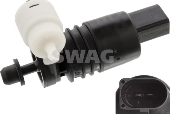 Swag 40 10 5954 - Water Pump, window cleaning autospares.lv