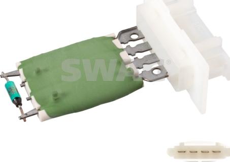 Swag 40 10 8099 - Resistor, interior blower autospares.lv