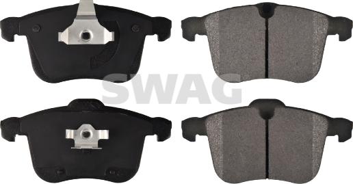 Swag 40 11 6155 - Brake Pad Set, disc brake autospares.lv