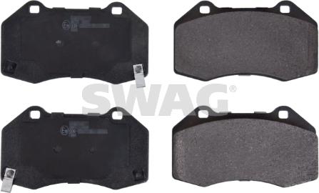 Swag 40 11 6223 - Brake Pad Set, disc brake autospares.lv