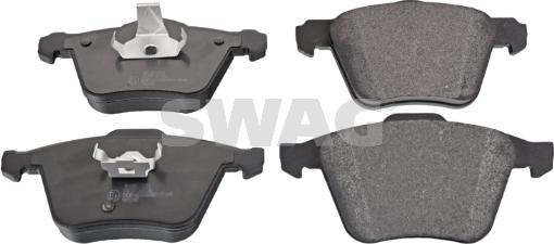 Swag 55 91 6505 - Brake Pad Set, disc brake autospares.lv