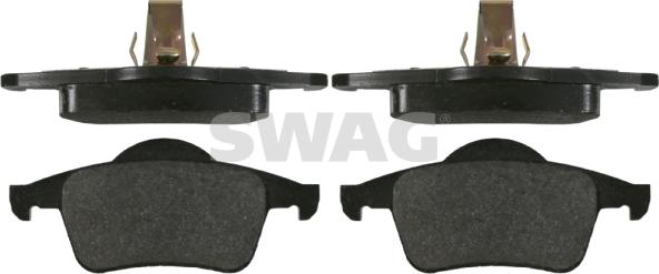 Swag 55 91 6360 - Brake Pad Set, disc brake autospares.lv