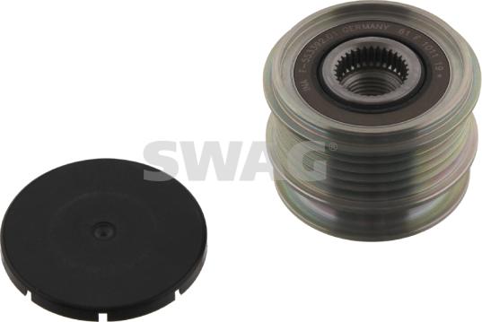 Swag 55 93 4597 - Pulley, alternator, freewheel clutch autospares.lv