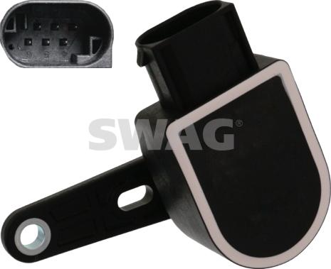 Swag 55 10 0229 - Sensor, Xenon light (headlight range adjustment) autospares.lv