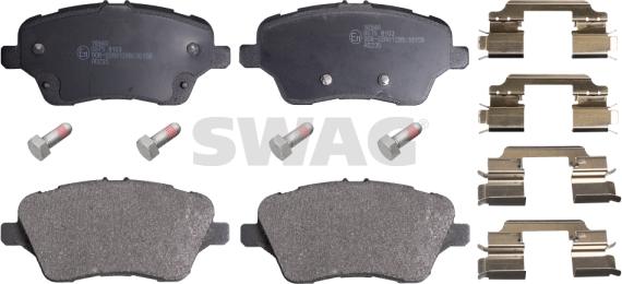 Swag 50 91 6940 - Brake Pad Set, disc brake autospares.lv