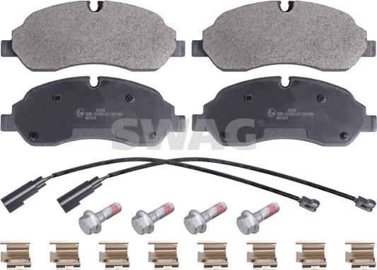 Swag 50 91 6955 - Brake Pad Set, disc brake autospares.lv