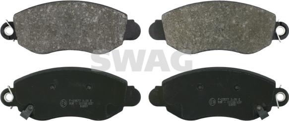 Swag 50 91 6425 - Brake Pad Set, disc brake autospares.lv