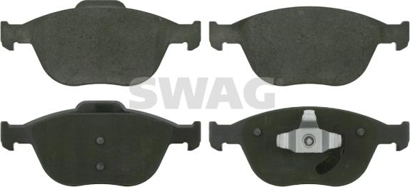 Swag 50 91 6570 - Brake Pad Set, disc brake autospares.lv